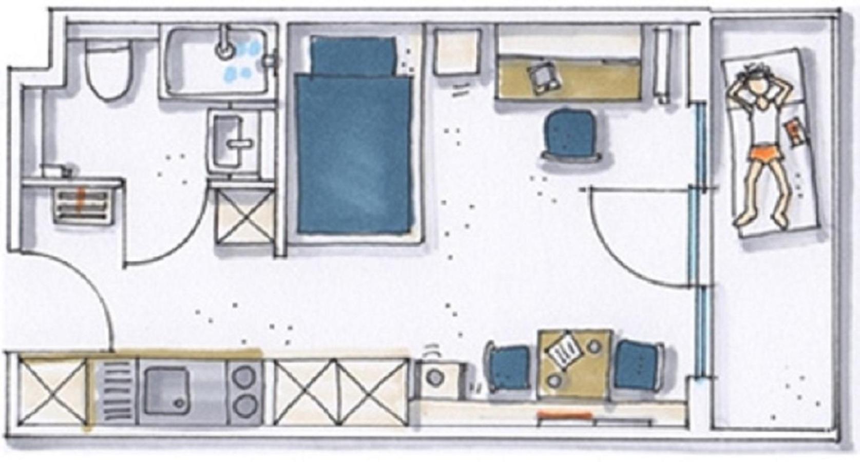 Spreepolis Boardinghaus Aparthotel Berlin Ruang foto