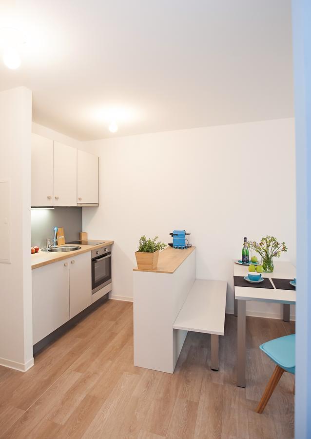 Spreepolis Boardinghaus Aparthotel Berlin Bagian luar foto